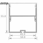 SPA5055A-single-sided-suspended-aluminum-led-profile-for-led-strip-view-1