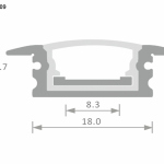 WPR1809-waterproof-ip65-aluminum-led-profile-dimension-drawing