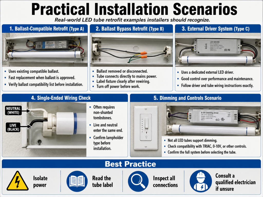 Practical Installation Scenarios - Custom LED Lighting & OEM LED Modules Supplier Practical Installation Scenarios
