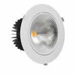 42W LED downlight VST-DL-42W-RRA046, 4,300 lm low-glare fixture for dry indoor lobbies and halls