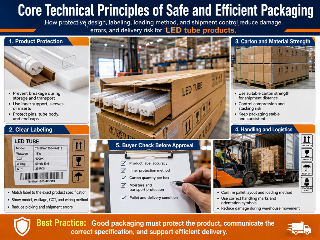 Core Technical Principles of Safe and Efficient Packaging - Custom LED Lighting & OEM LED Modules Supplier Core Technical Principles of Safe and Efficient Packaging