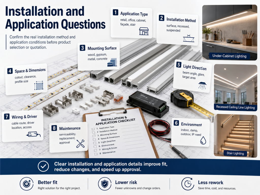 Installation and Application Questions - Custom LED Lighting & OEM LED Modules Supplier Installation and Application Questions