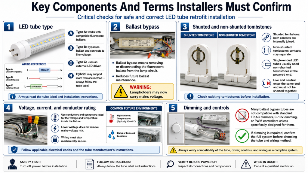Key Components And Terms Installers Must Confirm - Custom LED Lighting & OEM LED Modules Supplier Key Components And Terms Installers Must Confirm