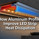 LED strip heat dissipation