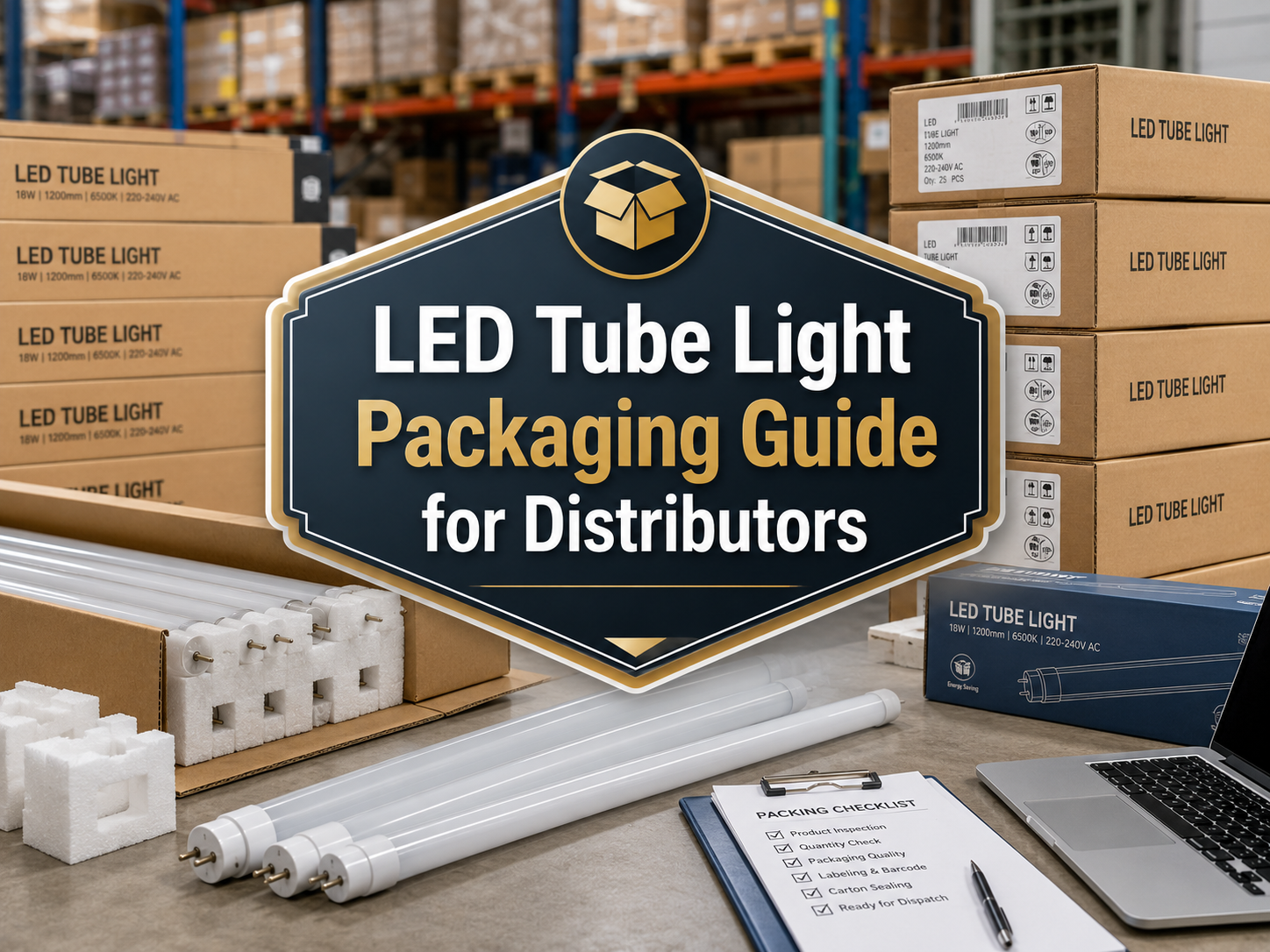 LED tube light packaging
