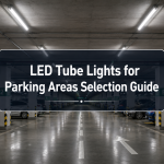 LED tube lights for parking areas