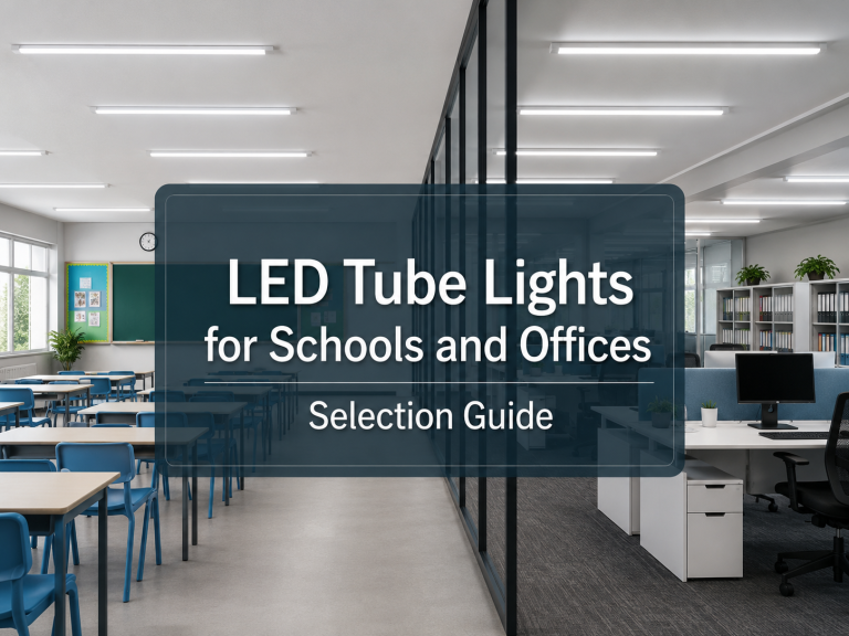 LED tube lights for schools and offices
