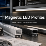 Magnetic LED profiles