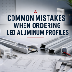 LED aluminum profiles bulk ordering