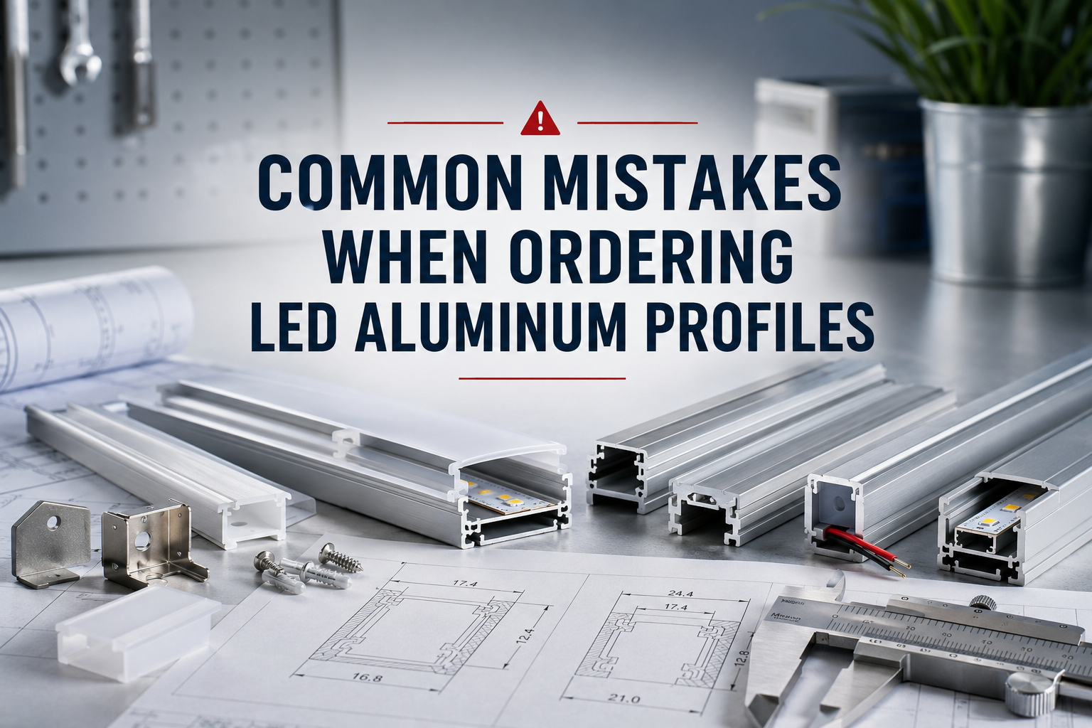 LED aluminum profiles bulk ordering