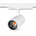 20W zoomable LED track light for galleries and museums, VST-TL-20W-SR08