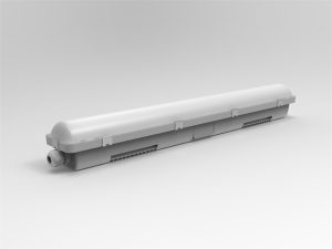 VST 600mm waterproof LED batten for compact retrofit projects