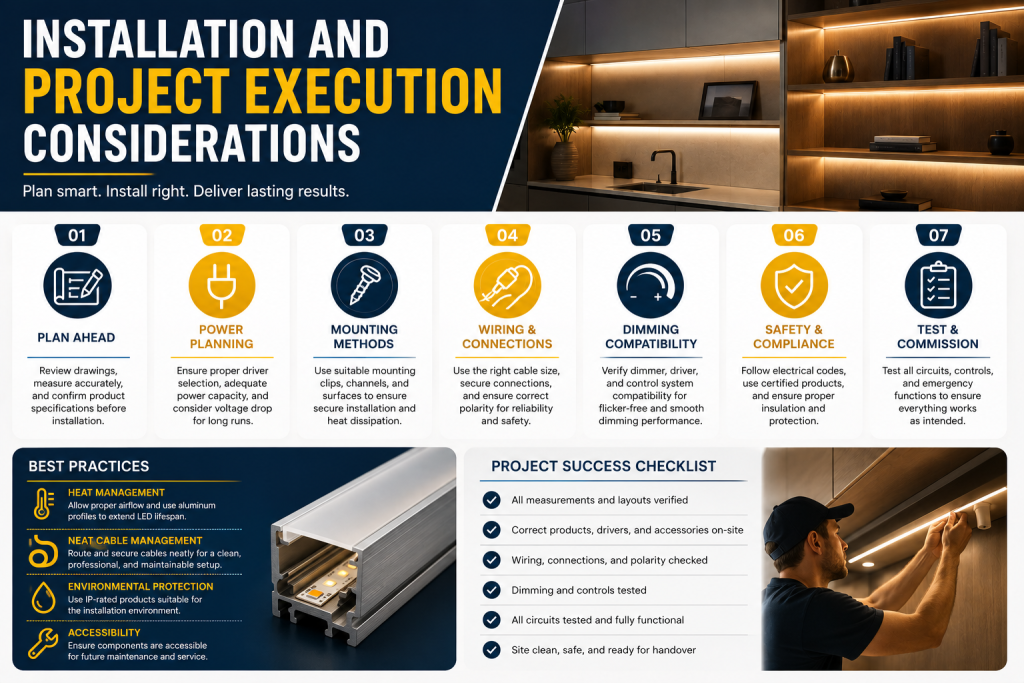 Installation and Project Execution Considerations