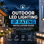 outdoor LED lighting IP rating