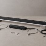 custom light fixture concept showing the complete product and its mounting interface