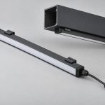 gazebo led lighting concept with its finished diffuser, mounting interface and protected lead