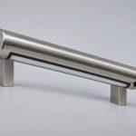 led handrail lighting concept with its finished diffuser, mounting interface and protected lead
